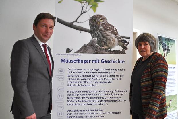 Bürgermeister Axel Fuchs und Doris Siehoff © Stadt Jülich/Stein