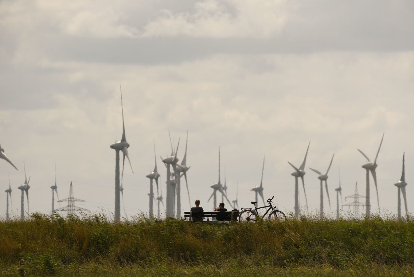 Windpark an der Nordsee © Eilert Voß